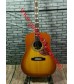 Chibson acoustic hummingbird guitar all solid